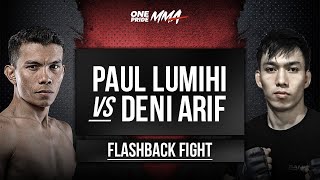 LAGA KLASIK !! PAUL LUMIHI VS DENI ARIF DI ONE PRIDE MMA