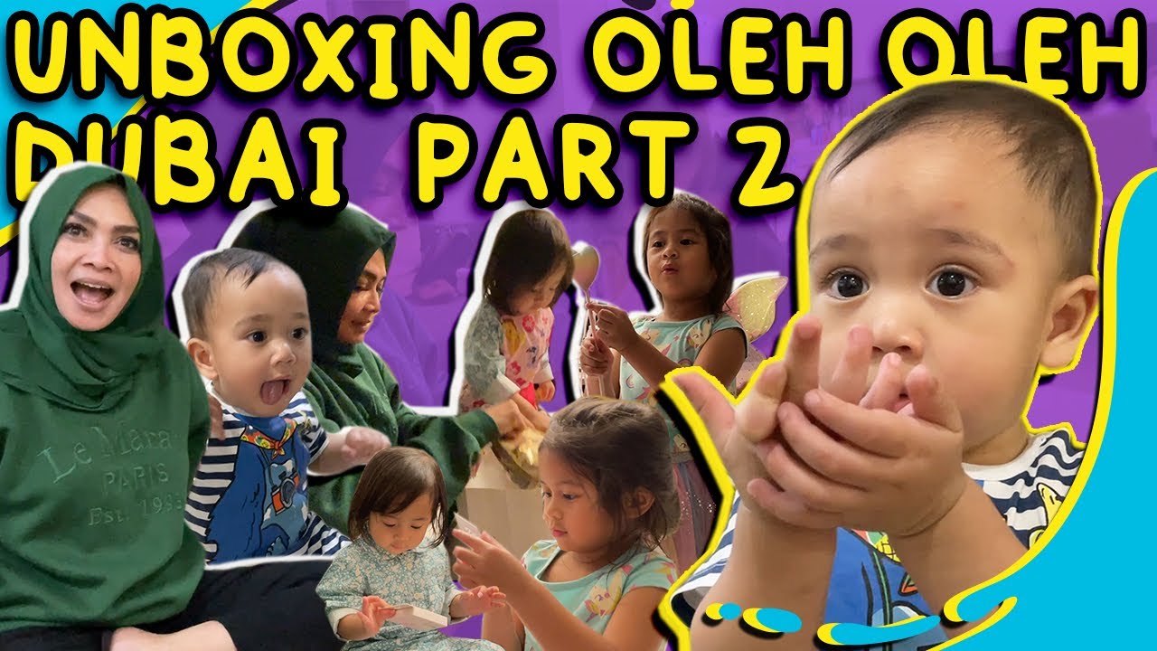 RAYYANZA JOGET AYAM BEBEK ULAR !! MAMA RIETA HAPPY BANGET UNBOXING BARENG MBA SHAWA DAN ARUNI..
