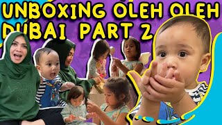 RAYYANZA DANCES CHICKEN DUCK SNAKE !! MAMA RIETA IS SO HAPPY UNBOXING WITH MBA SHAWA AND ARUNI..