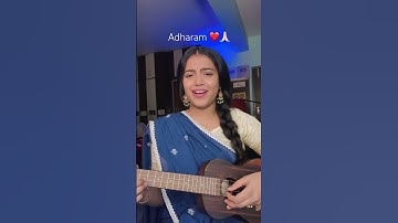 Thumbnail of Adharam Madhuram ❤️🙏🏻 #shots #music  Sorry For the little tiny  lyrical mistake 🙏🏻😇