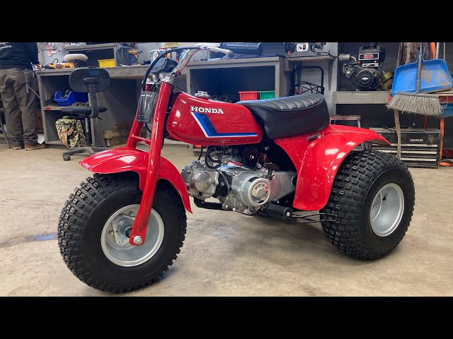 ●ホンダ ATC70 3輪 始動OK レストアベース 78年車 希少！