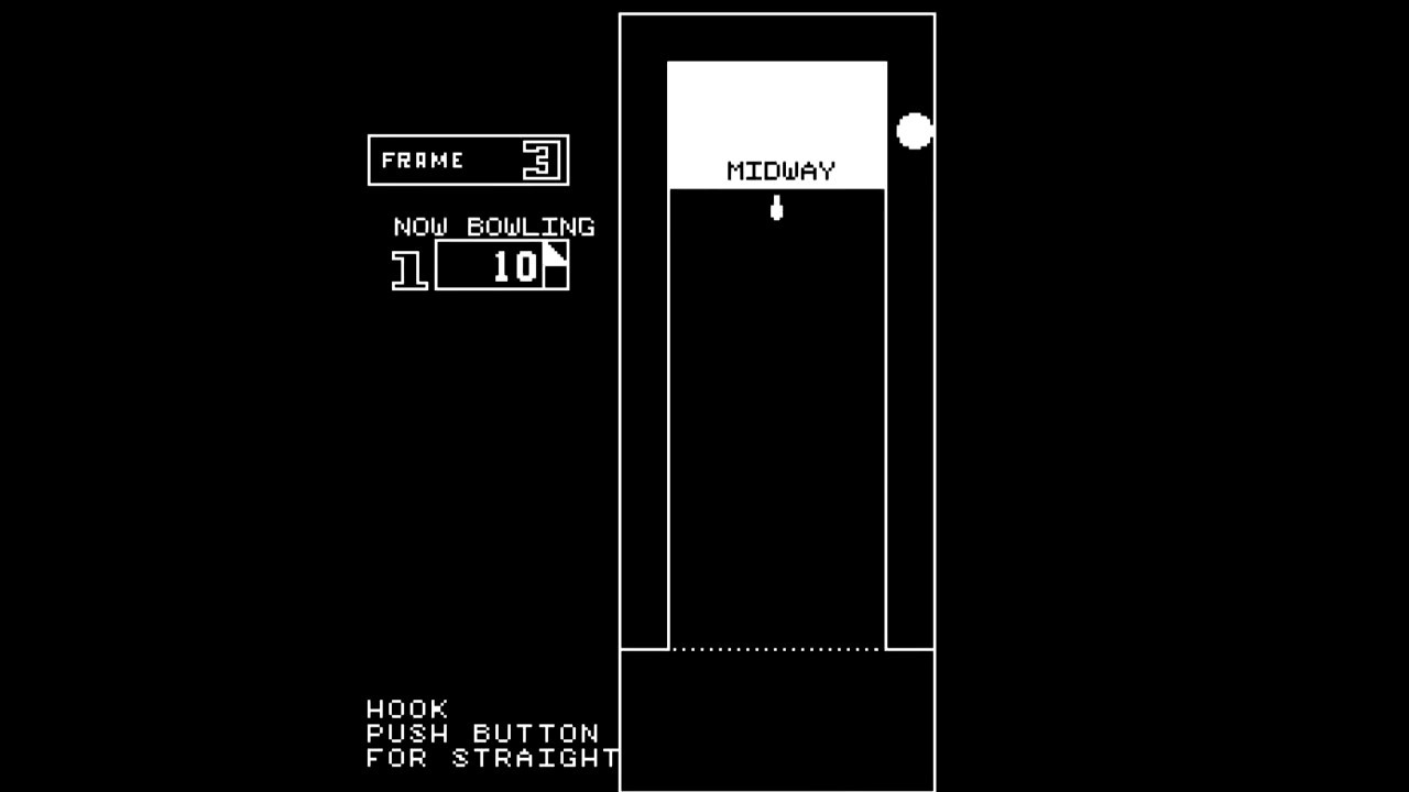 Bowling Alley (1978) Arcade gameplay HD YouTube