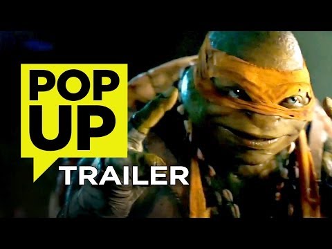 Teenage Mutant Ninja Turtles - Pop-Up Trailer (2014) - Megan Fox Movie HD