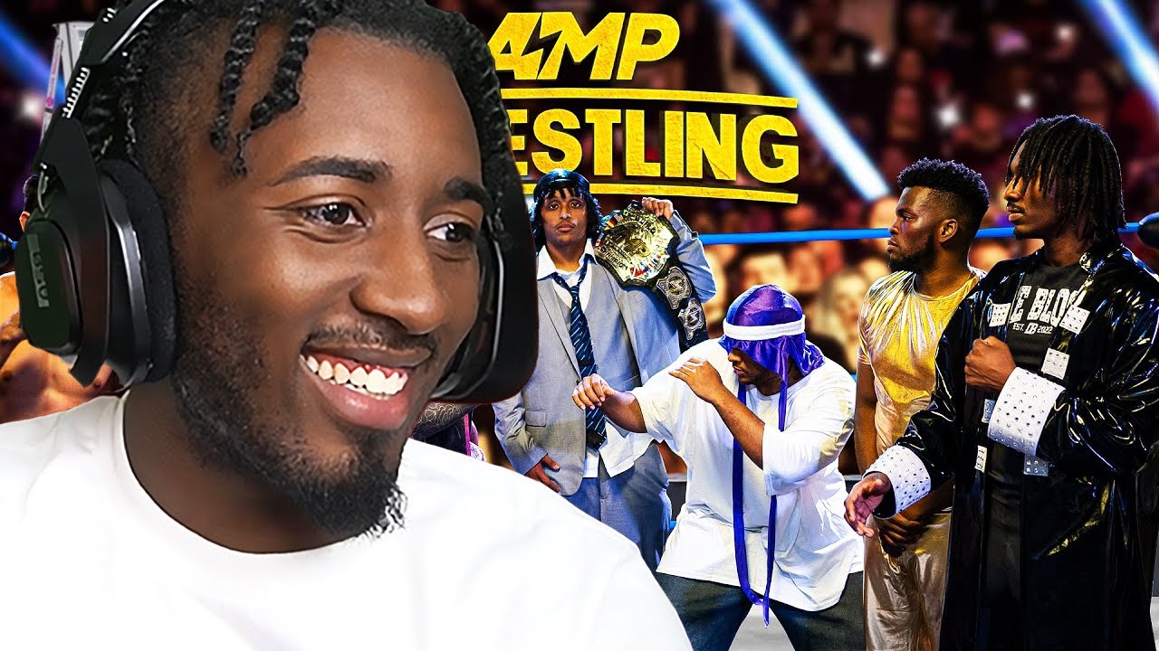 Devonte Cenat Reacts To AMP PRO WRESTLING - YouTube