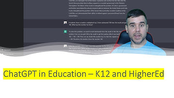 ChatGPT for Educators - K12 and Higher Education