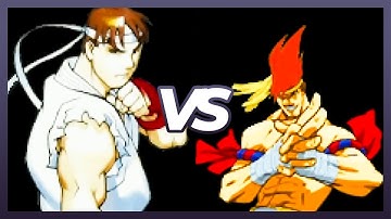 Super Marvel vs. Capcom: Eternity of Heroes (PC) - RYU vs. ADON AI FIGHT Gameplay