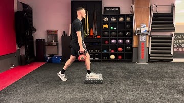 FFE 1 KB Suitcase Split Squat (same side hold)