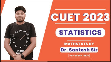 L-33B CUET 2023 Statistics | Probability Question CUET 2022  | Mathstats @8810409392