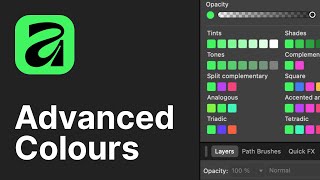 How to Access Advanced Colours in Affinity 3 Wealth