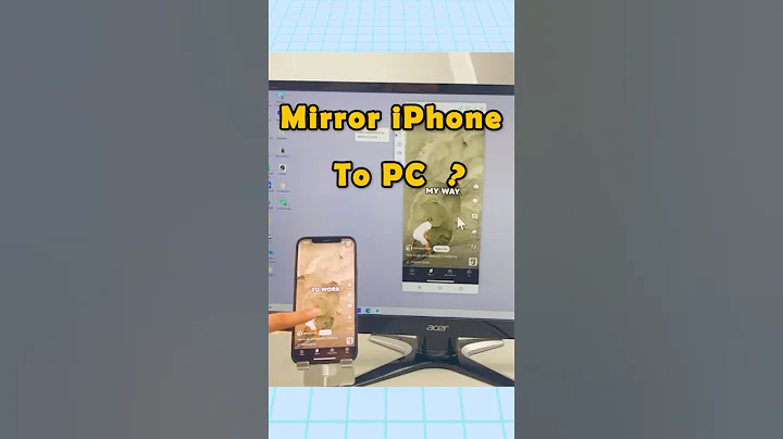 Mirror iPhone To PC With One Click
