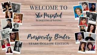 Prosperity Binder | ✨ Stars Hollow Edition ✨