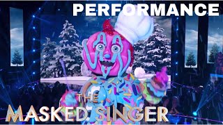 Donut sings “Frosty The Snowman” by Gene Autry | The Masked Singer | Season 10