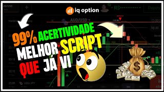 ️IQ OPTION 99% DE ACERTIVIDADE MELHOR SCRIPT QUE JA VI SO WIN!!!