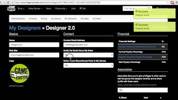 The Game Crafter Tutorial: My Designers