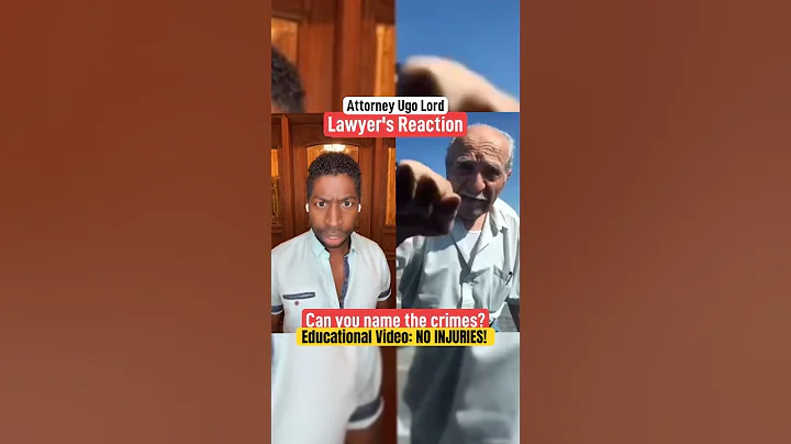 Stand-off between an older man and a driver shatters their day. Attorney Ugo Lord reacts! #shorts