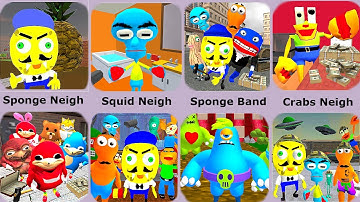 Sponge Neighbor,Squid Neighbor,Monster Neighbor,Sponge Area 51