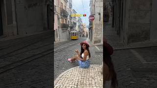 Morning coffee in Lisbon Portugal 🇵🇹 Elevador Da Bica