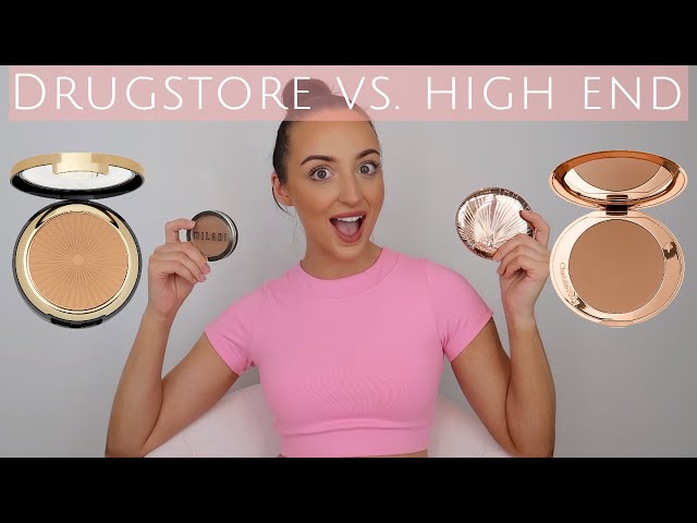 Charlotte Tilbury Airbrush Bronzer vs. Silky Matte Powder Drugstore vs. High End! - YouTube