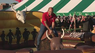 Celebrity The bull got 5 On Your Side chief meteorologist Scott Connell at Pevely Days Profile