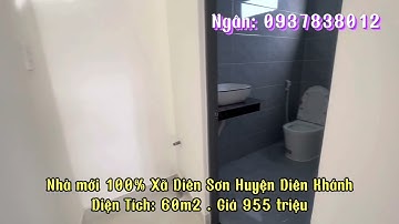 Bán Căn Nhà Mới 100% Tại Xã Diên Sơn, Diên Khánh. Giá 955 Triệu. Ngân 0937838012
