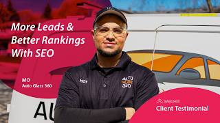 Auto Glass 360 SEO Testimonial | WebHill SEO Agency Toronto