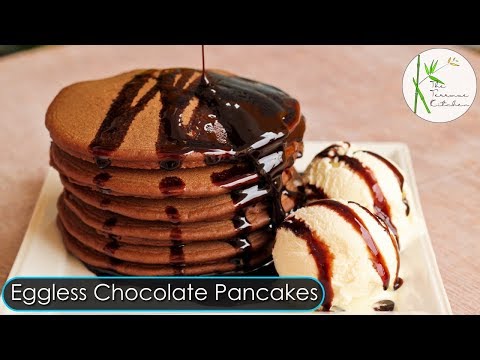 Video: How To Bake Unusual Chocolate And White Polka-dot Pancakes