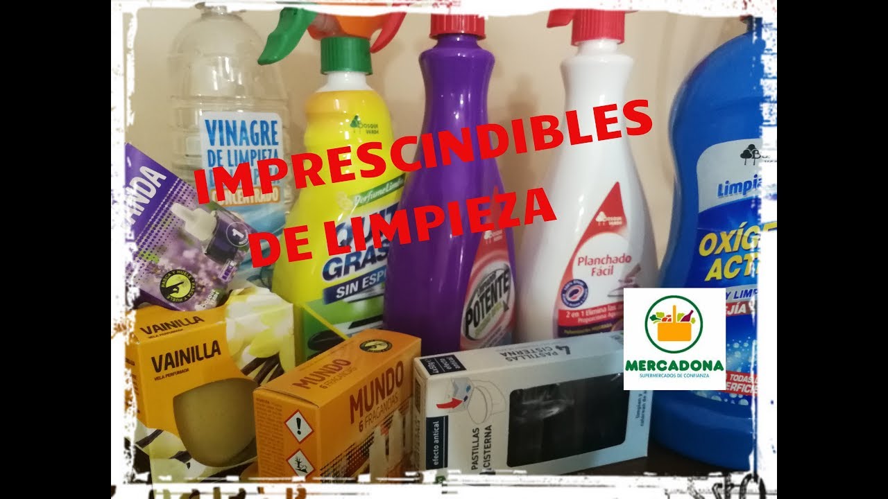 MERCADONA , IMPRESCINDIBLES DE LIMPIEZA...