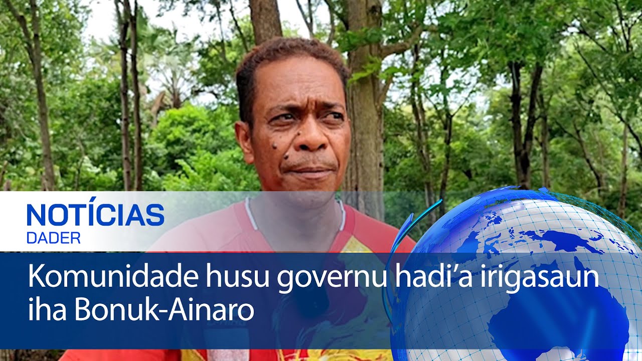 Komunidade husu governu hadi’a irigasaun iha Bonuk Ainaro