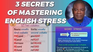 3 SECRETS OF MASTERING ENGLISH STRESS Wealth