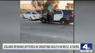 Reward offered in car-to-car shooting death of woman in West Athens