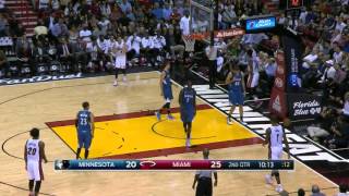 2015-11-17 NBA RS Nemanja Bjelica vs Miami