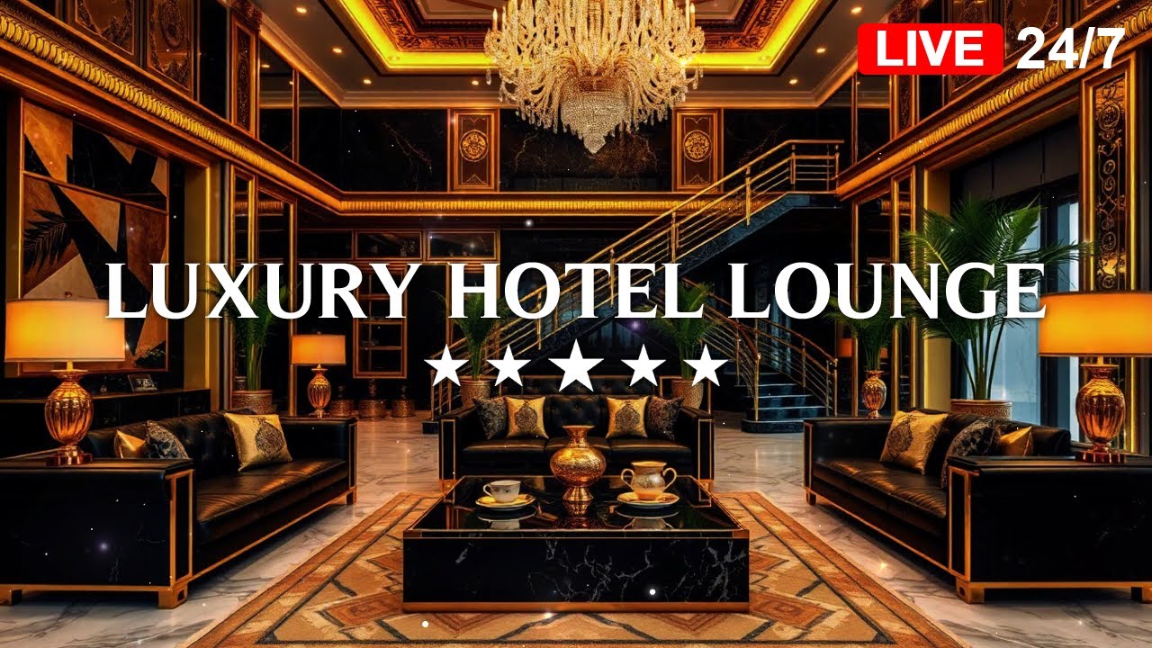 Luxury Hotel Lounge Music 2025 - Smooth Jazz Saxophone Instrumental ...