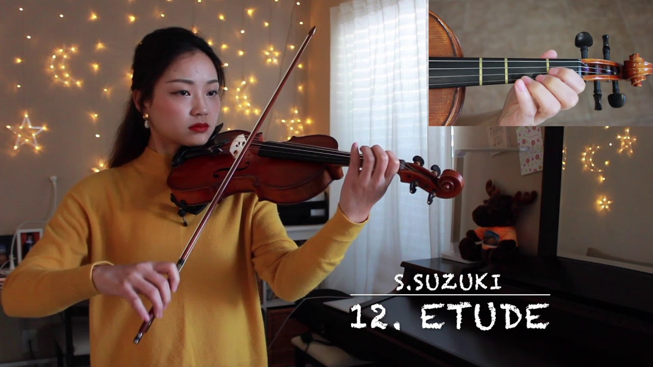 Etude (solo) 练习曲 【Suzuki Violin School Volume 1】 YouTube