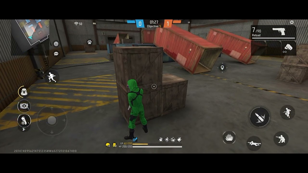 Free fire gameplay🔥😱