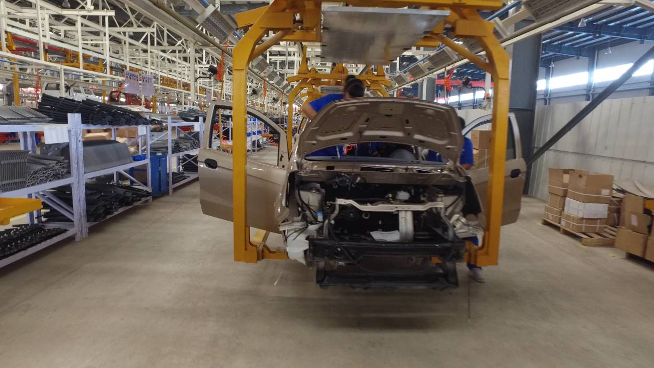 electric car factory in Shandong province YouTube