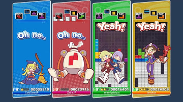 [Puyo Puyo Tetris AI] Zetris vs Cold Clear vs amemiyataiyou + tomokun (2) - Set Win