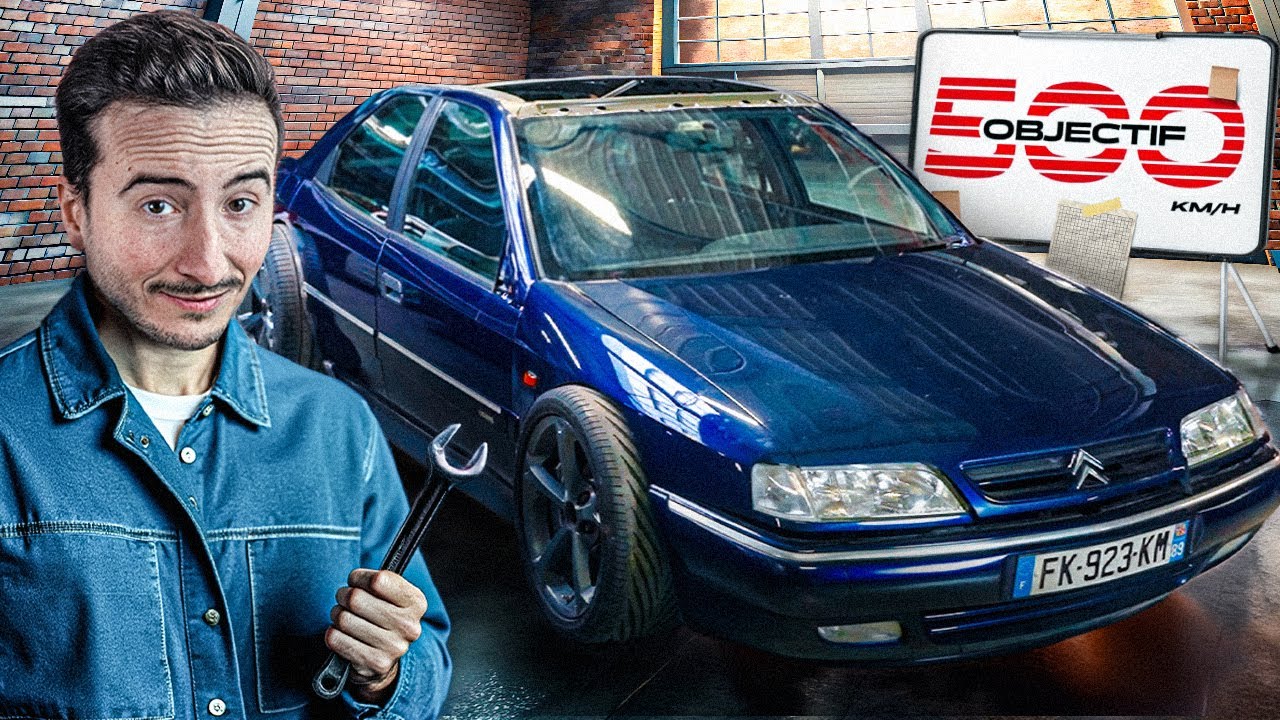 Projet 500 Épisode 2 : On a mis un V8 dans la Xantia