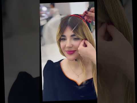 آموزش زلف میکاپ عروس لباس لری بختیاری لردگان لرستان مسجد سلیمان خرم اباد یاسوج