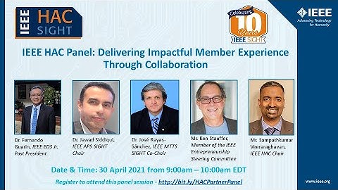 IEEE HAC Delivering Impactful Member Experience Through Collaboration - Highlights