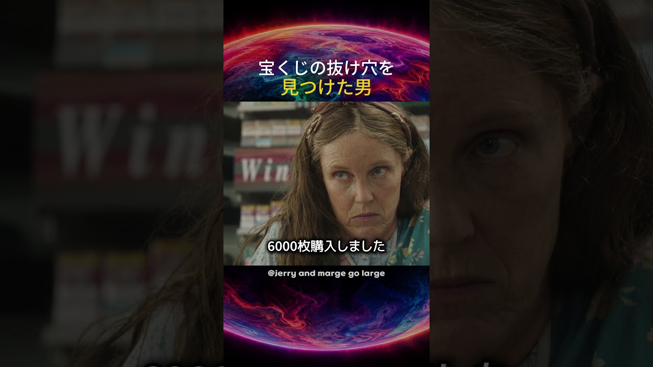 宝くじの抜け穴を見つけた男