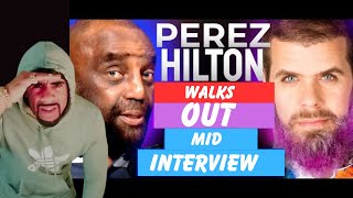 Jesse Lee Peterson makes Perez Hilton leave interview