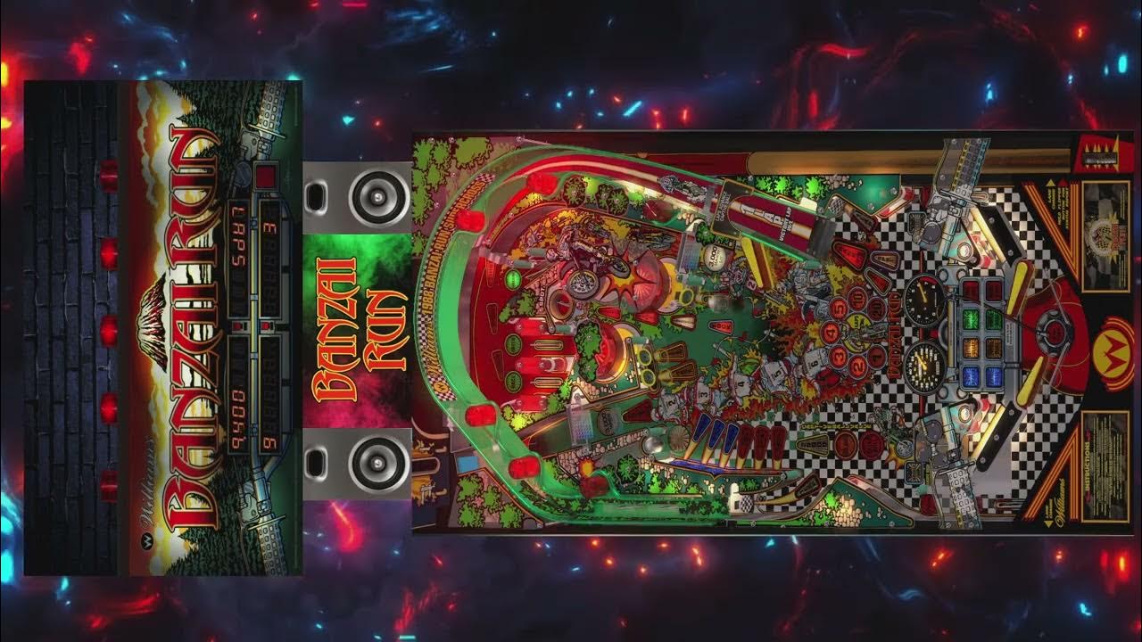Banzai Run Williams 1988 1.0.2 JPSalas 2023 VPX YouTube