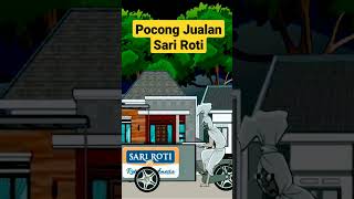 Sari Roti Roti Sari Roti | Pocong jualan Sari Roti #shorts
