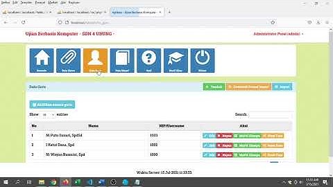 APLIKASI UJIAN ONLINE DENGAN CODEIGNEITER