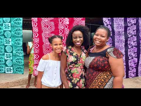 DIY HOW TO MAKE TIE DYE BATIK / TIE DYE BATIK MAKING IN GHANA, easy to make