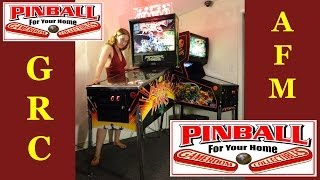 ATTACK FROM MARS Pinball Machine ~ GRC Tutorial ~ AFM Universe Ruled By MAT!