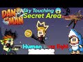 Fighting a Human boss! Found the Sky Touching area! #dantheman #funnygameplay