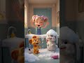 Bubble Trouble Song 🫧😂 | Funny Wash Dance #kidscartoon