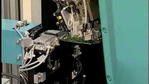 STAUBLI ROBOT INDUSTRIAL APPLICATION CELL PHONE ASSEMBLY HQ