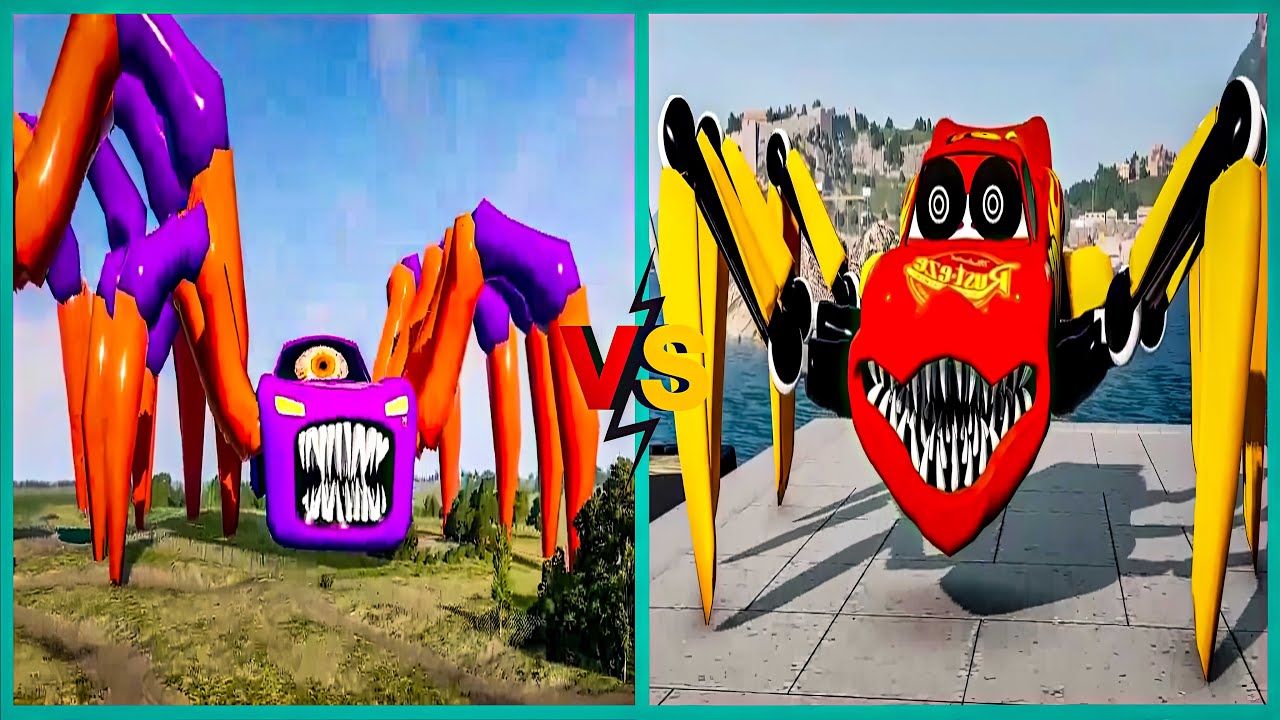 🌪️👾 Monster Car Chaos Begins | McQueen Escape Run